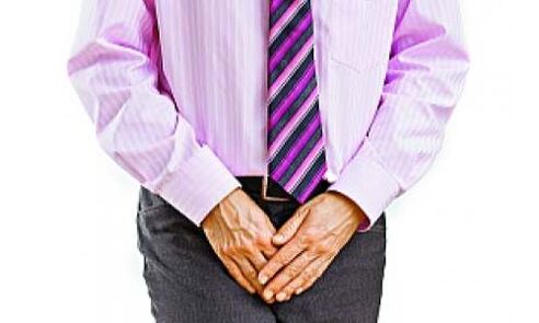 A prostatite vai acompañada de dor na zona da ingle